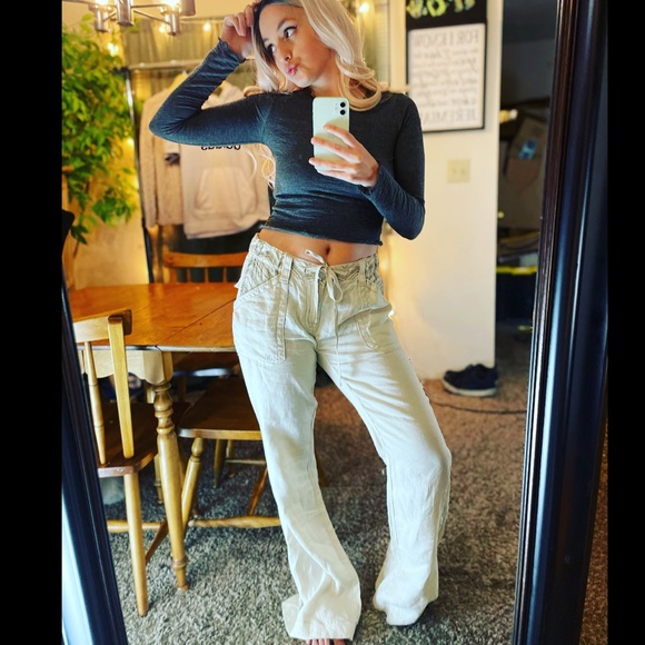 Miss Me Pants - Miss Me Hippy flowy pants